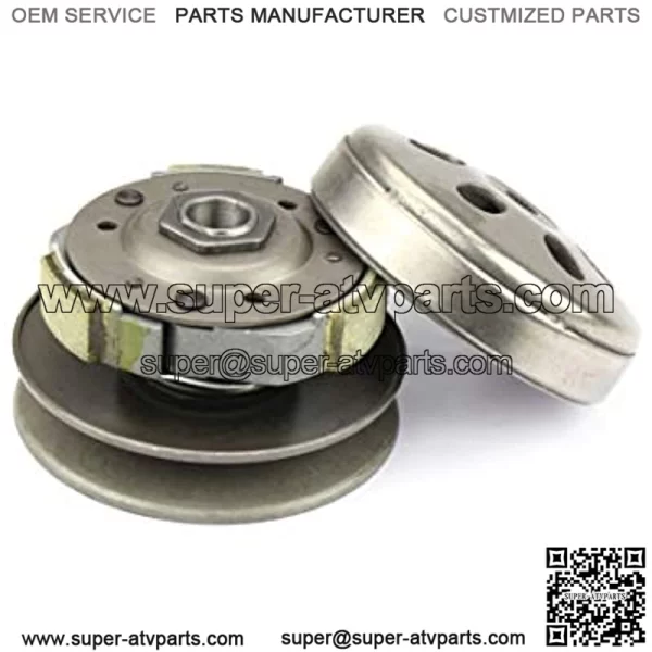 Complete Rear Clutch Set for GY6 125cc 150cc 152QMI ATV Quad Go Kart Scooter 157QMJ Engine Parts
