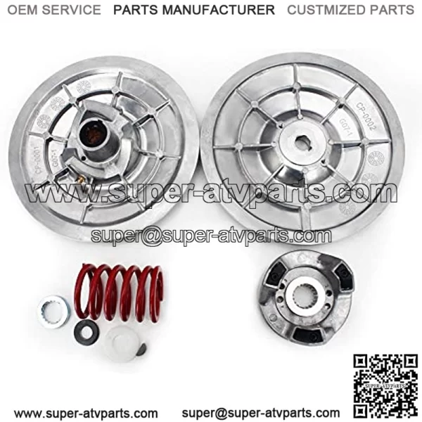 Heavy Duty Rear Driven Clutch Kit Clutch for Yamaha Golf Cart G2 G8 G9 G11 G14 G16 G20 G21 G22 G28 1985-2007