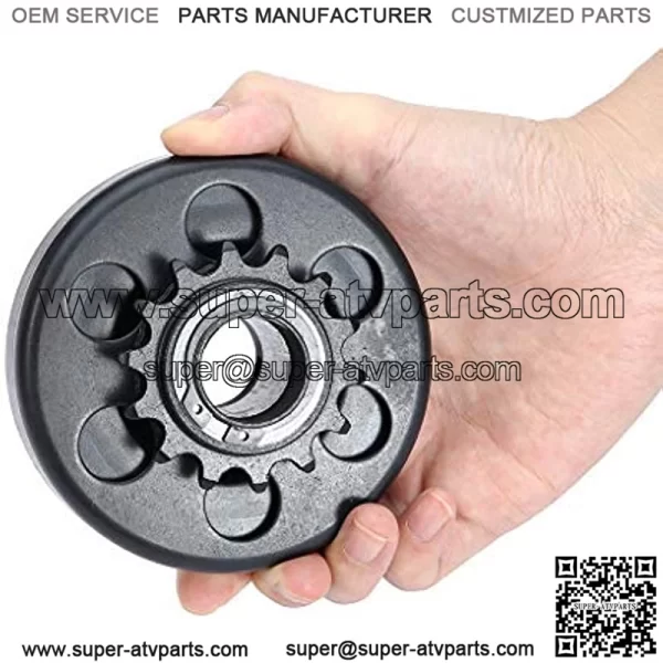 Centrifugal Go Kart Clutch,KIOIPO,13HP Go Kart Centrifugal Clutch 1inch Bore 14T 14 Tooth For 40 41 420 Chain,1 Inch Clutch?? - Image 3