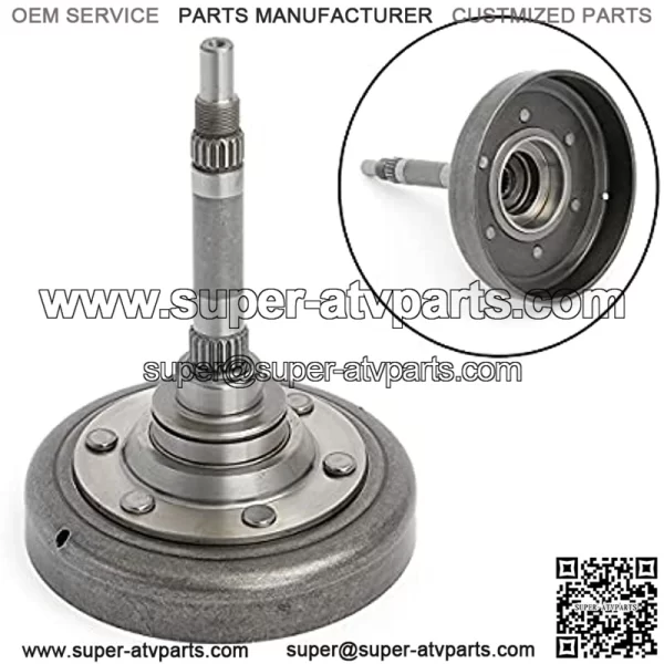 Wet Clutch Kit for HiSUN 400 ATV UTV, Massimo, Supermach, Q link, YS400, UTV400, MSU400, Housing/Primary Dry Clutch/Secondary Clutch/Sheave Fixed/Shoe/Nut/Bearing/oil Filter/Gasket/Seal/Belt - Image 2
