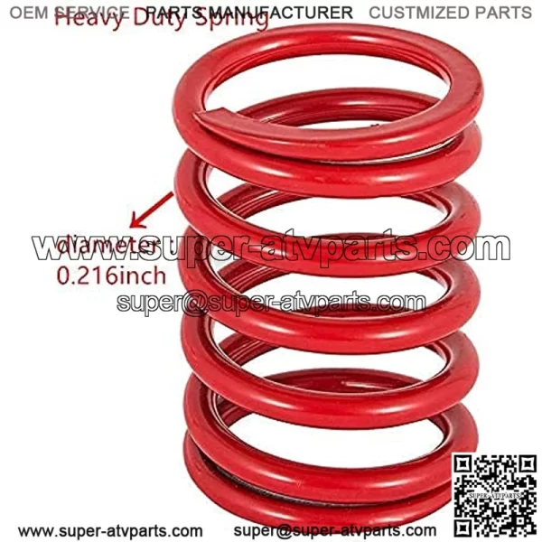 Driven Clutch Kit with Aramid Drive Belt and Heavy Duty Spring for Yamaha Golf Cart G2 G8 G9 G11 G14 G16 G20 G21 G22 G28 1985-2007 (With Belt) - Image 3
