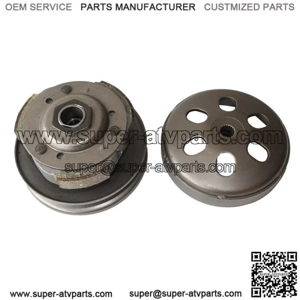 Motorcycle Clutch Pulley Driven Wheel Assembly For GY6 150cc Scooter Moped ATV - Image 2