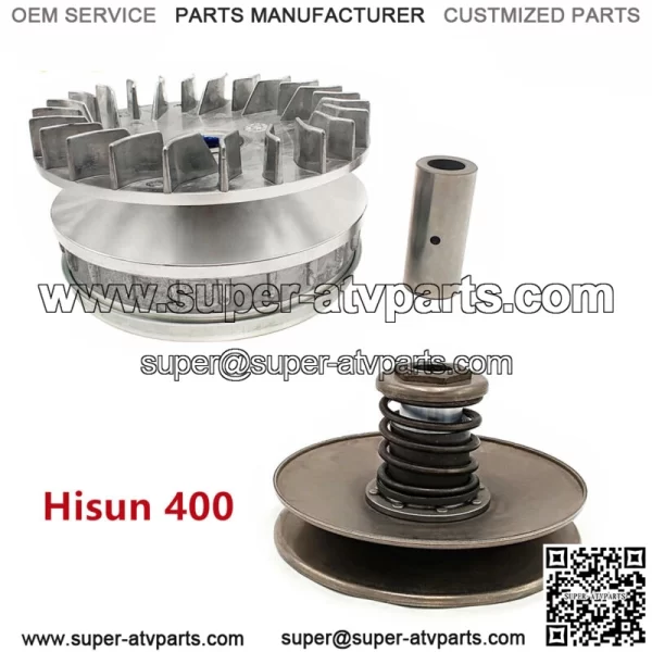 Primary & Secondary Driven Belt For HiSUN UTV 400 MSU YS400 ATV 21300-F12-000US