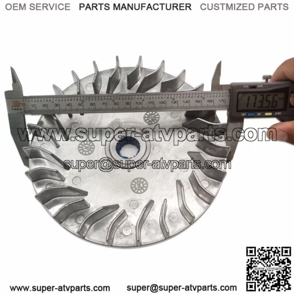 Primary & Secondary Driven Belt For HiSUN UTV 400 MSU YS400 ATV 21300-F12-000US - Image 4