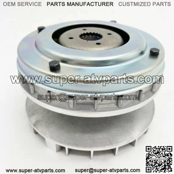 Drive Variator Clutch Assembly Linhai 260cc 300cc D300 18T Front ATV Quad - Image 2