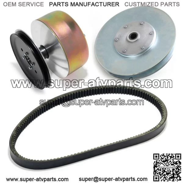 pour John Deere Primary Drive Secondary Driven Clutch Belt TX Turf 4X2 Gator TX - Image 2