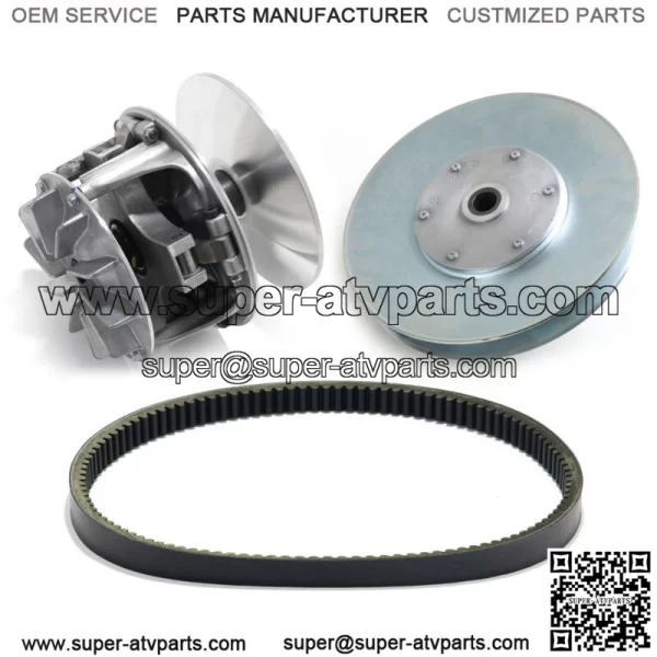 pr John Deere Primary Drive Secondary Driven Clutch Belt GATOR 4X4 XUV 620i 625i - Image 3