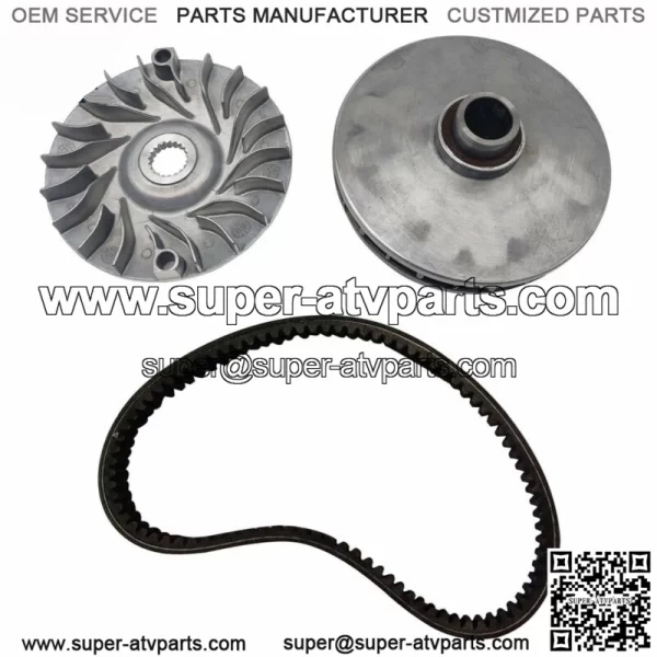 Primary Clutch W/ Drive with Belt For Linhai Bighorn 400 ATV UTV CUV 27254 US - Image 3