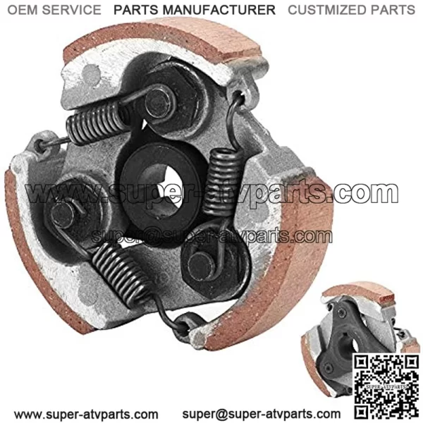 Mini Pocket Bike Clutch, Waterproof 3-Shoes Centrifugal Clutch Replacement Fits for 47cc 49cc Mini Moto for Dirt Bike ATV - Image 3