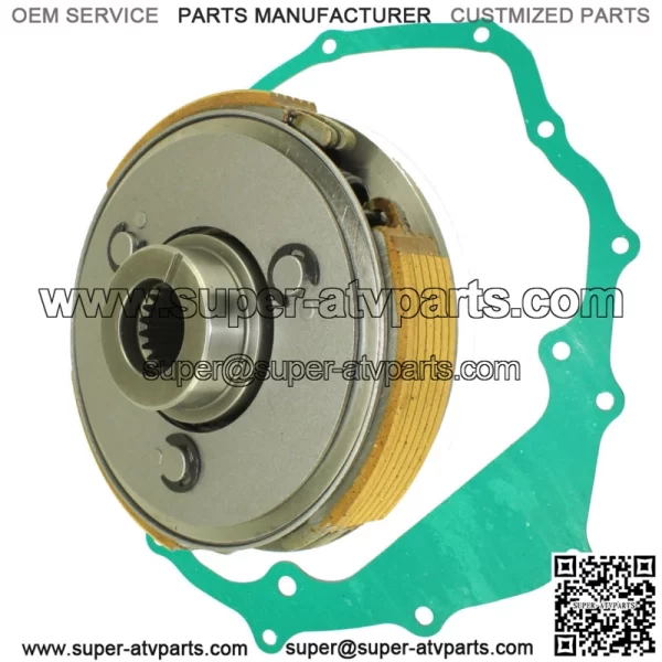 Centrifugal Carrier Wet Clutch W/Gasket for Honda TRX250TM Recon 250 2001-2020