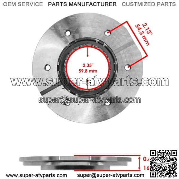 Outer Starter Clutch One Way For Honda Pioneer 1000-5 SXS1000M5 2016-2021 - Image 2