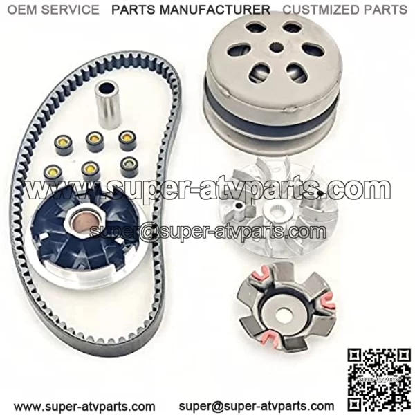 high GY6 150CC scooter 152QMI 157QMJ Engine Clutch Assy.Taotao kart ATV four wheel 743 belt