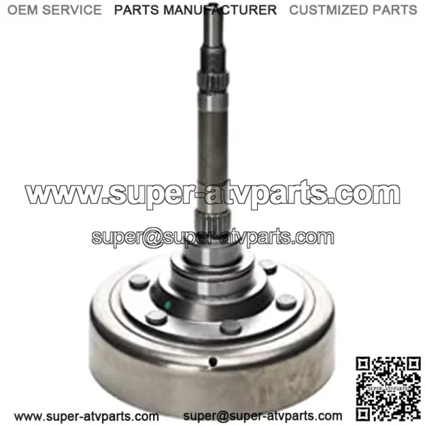 OEM Wet Clutch Shoe Kit Assembly for Hisun UTV ATV 500 700 Massimo MSU 500 700 Coleman UT500 700 Axis 500 700 Bennche Cub cadet with Filter,Drum,One Way Bearing Housing,Nuts - Image 3