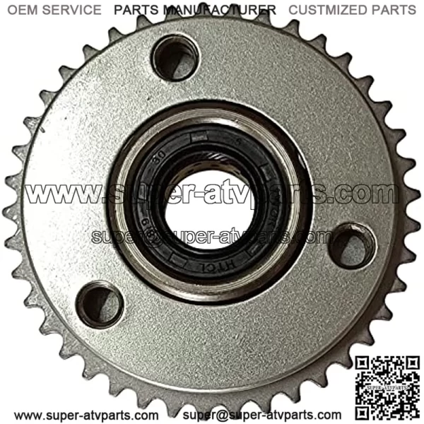 New Motorcycle Starter Drive Clutch Assembly Compatible with 50cc 70cc 90cc 110cc 125cc Engine ATV Quad 4 Wheeler Dune Buggy Go Kart Karting Dirt Bike