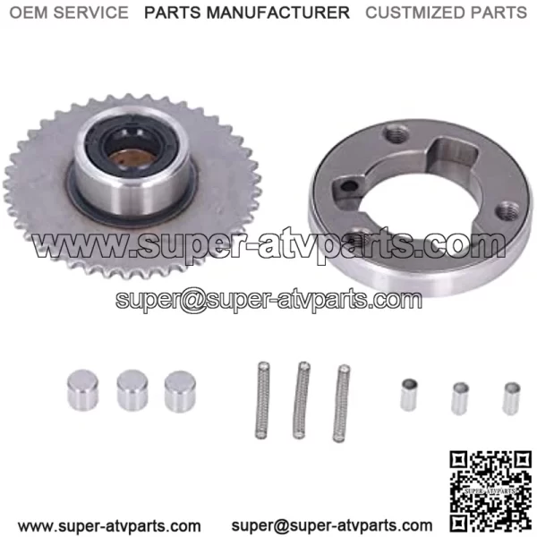 Starter Clutch Drive Assembly Starter Drive Clutch Assembly 41T for 50cc 70cc 90cc 110cc 125cc Engine Go Kart Dirt Pit Bike
