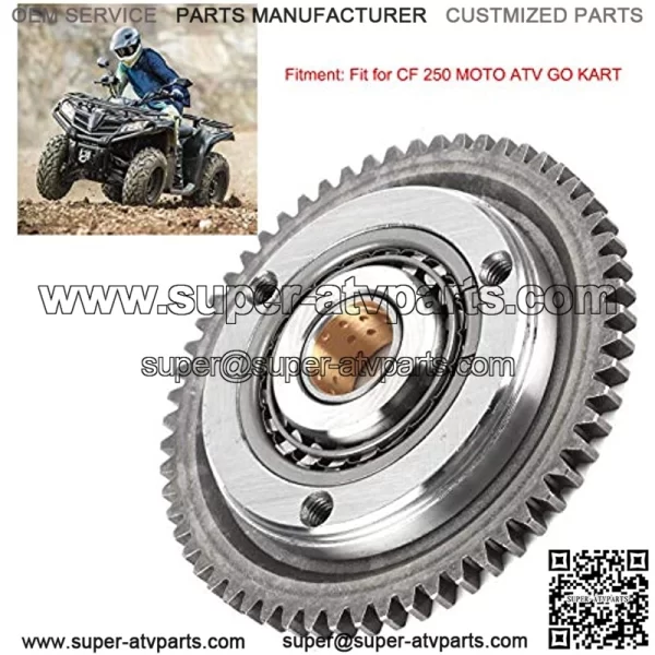 Starter Clutch Gear Clutch Assembly Motorcycle Scooter Accessory Fit for CF 250 MOTO ATV GO KART - Image 2