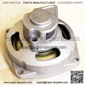 6T clutch bell with cover (silver big sprocket)