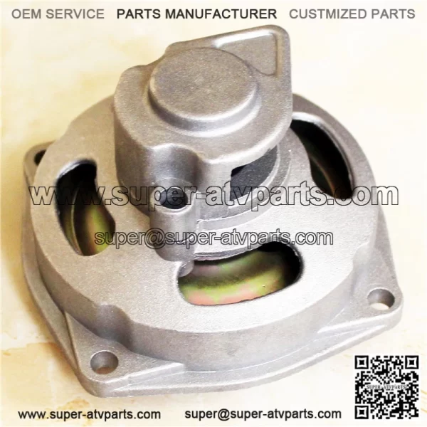 6T clutch bell with cover (silver big sprocket)
