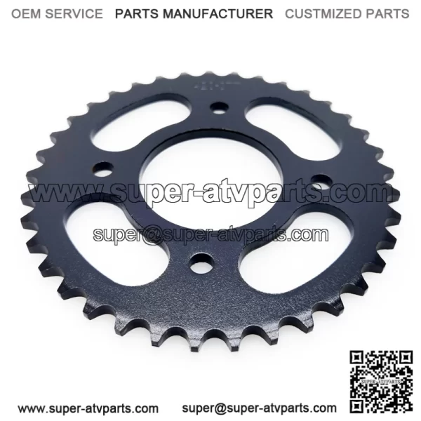 58mm 37T 420 Chain Rear Sprocket For 50cc 125cc 150cc ATV Pit Dirt Bike Coolster