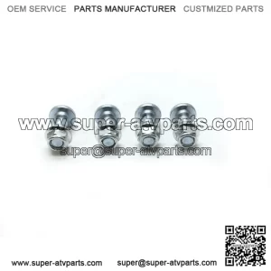 4 Rear Wheel Sprocket Bolt Stud Nut for Yamaha Raptor 350 YFM350R 2007 2008-2013