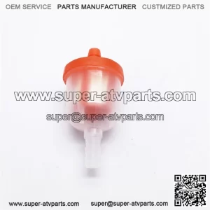 PETROL 6MM FUEL INLINE PAPER FILTER QUAD PIT DIRT ATV MOTORCYCLE BIKE