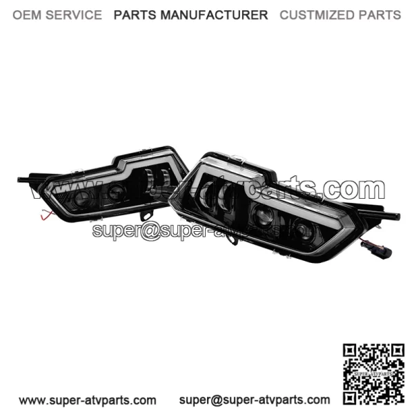 Front led lights with halo Sportsman 570 1000 2415094 2415095 - Image 2