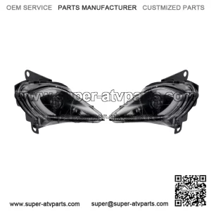 Front led lights with halo Yamaha raptor 250 350 700 YFZ 450R