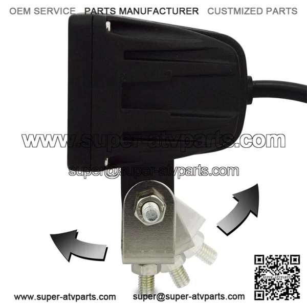 Led bar 10W flood homologation E9