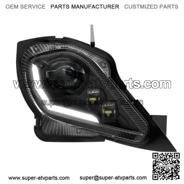 For YAMAHA YFZ 450 RAPTOR 250 350 700R LED Headlights Set Head Lamps Turn Signal - Image 5