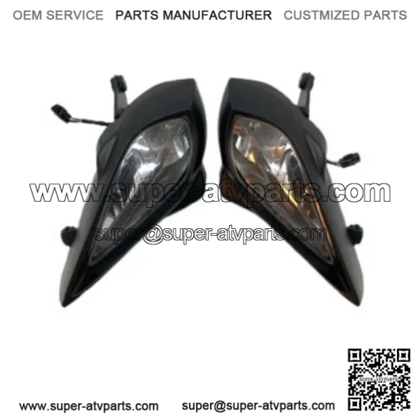 OEM Yamaha Raptor 700 Headlights Head Lights 2009 2010 2011 2012 2022 YFZ450R A - Image 2