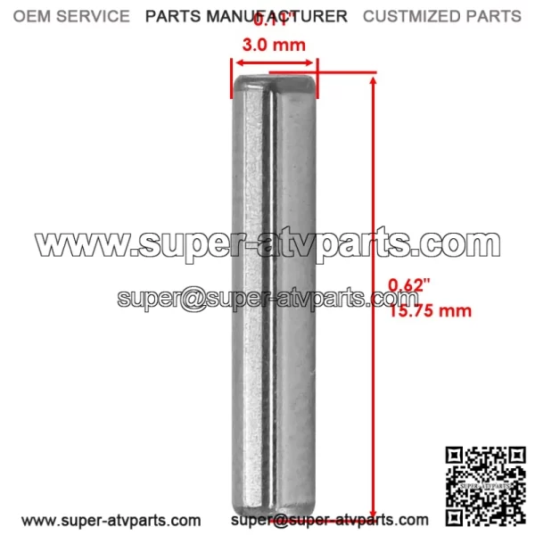 Needle Pin for Engine Cooling ?C Compatible with Can-Am Outlander 500 / Max 500 (2007-2015) and Maverick 1000R (Part Number: 420232420) - Image 2