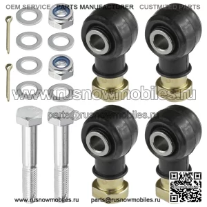 Polaris Scrambler 500 2X4/4X4 1997-2012 Tie Rod End Kit (2 Sets)