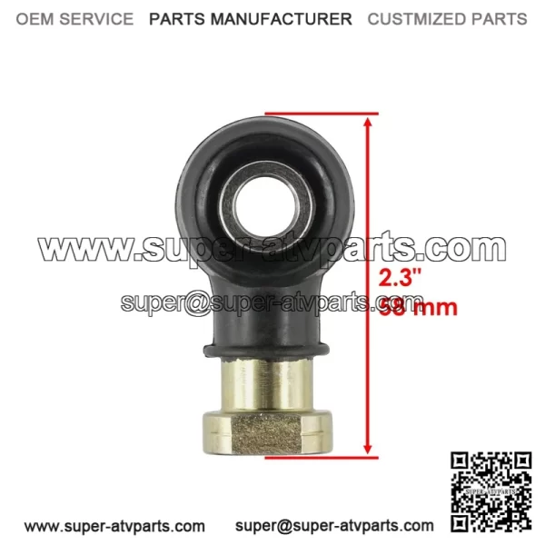 Polaris Scrambler 500 2X4/4X4 1997-2012 Tie Rod End Kit (2 Sets) - Image 2
