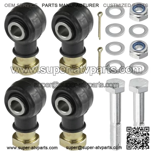 Polaris Scrambler 500 2X4/4X4 1997-2012 Tie Rod End Kit (2 Sets) - Image 5
