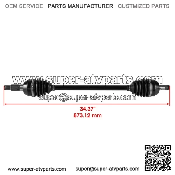 Can-Am Maverick X3 900 HO 2018 Front CV Axles (Left & Right Set) - Image 4