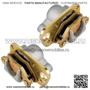 Polaris Scrambler 500 4X4 2003-2004 Front Brake Calipers w/Pads (Left/Right)