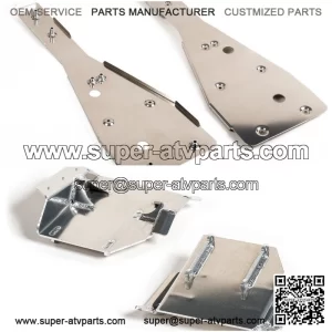 Full Chassis Glide & Swing Arm Skid Plate Gaurd Combo YAMAHA YFZ450 YFZ 450