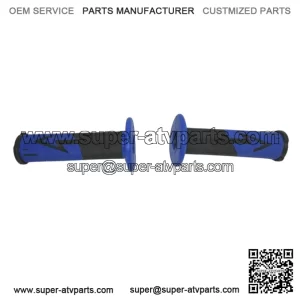Handle grip ATV black blue