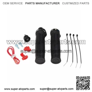 NEW MOOSE HEATED ATV  HAND GRIPS KAWASAKI HONDA YAMAHA POLARIS