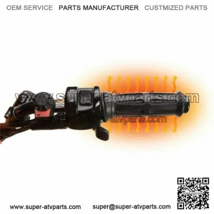 ATV Heated Hot Thermal Grip FOR Kawasaki Honda Polaris Arctic Cat Yamaha (For: Polaris)