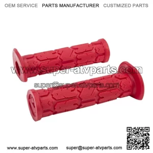 Rogue ATV Handlebar Grips -RED- Honda Suzuki Kawasaki