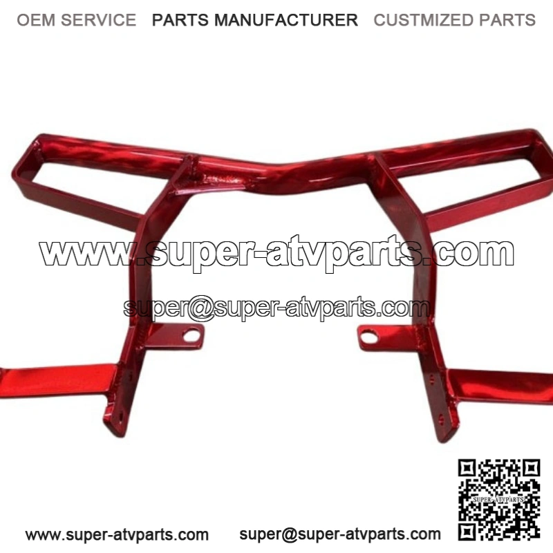 Yamaha Yfz 450r Grab Bar Bumper Rack Aluminum T6 09-25 Translucent Red - Image 3