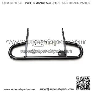 LTZ 400 2003 thru 2008 Wide Rear Grab Bar Bumper Compatible with Suzuki - Black
