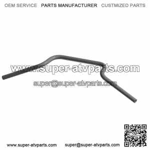 Polaris TUBE-HANDLEBAR,ATV SINGLES,BLK,  OEM Part 5342966-067, Qty 1 (For: Polaris)