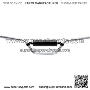 Silver - 7/8" 615 for Honda TRX250R (FourTrax) Handlebar 61501SI03219 (For: Honda)
