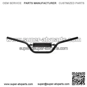 7/8" Handlebar -787- for Honda TRX400EX/X '99 - '09 -Black- 78701BK03219 (For: Honda)
