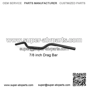 7/8" Drag Bar 22mm Handlebars For Honda Sportrax 400 TRX400EX TRX 300EX ATV (For: Honda)