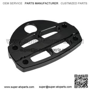 Handlebar Clamp With Key Guard For Yamaha Raptor 700 2006-2024 Steering Stem