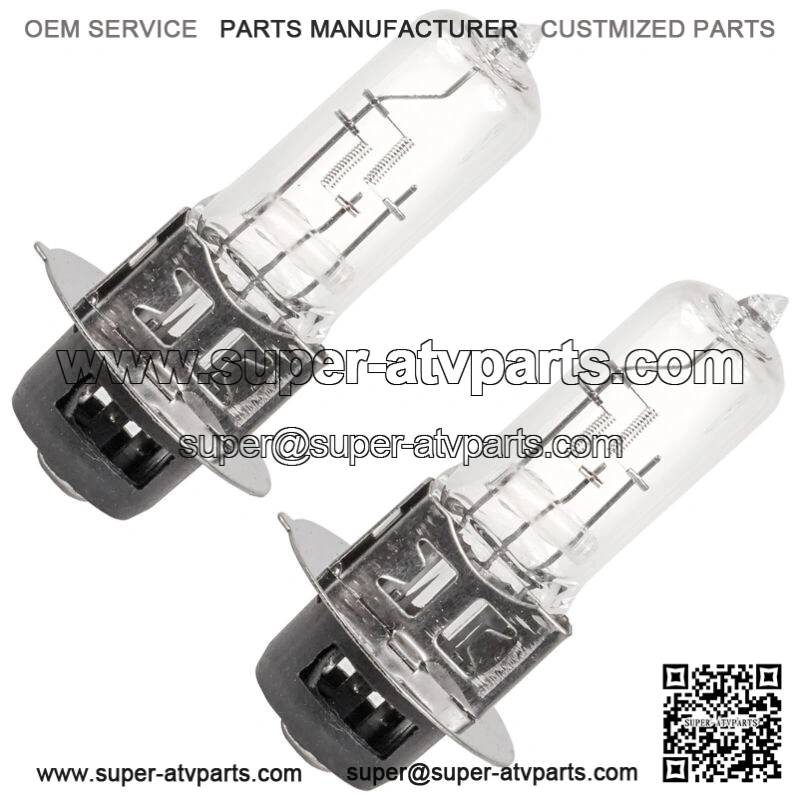 2 Headlight Halogen Bulb fits Honda TRX450ER Electric Start 2006 2007 2008-2014