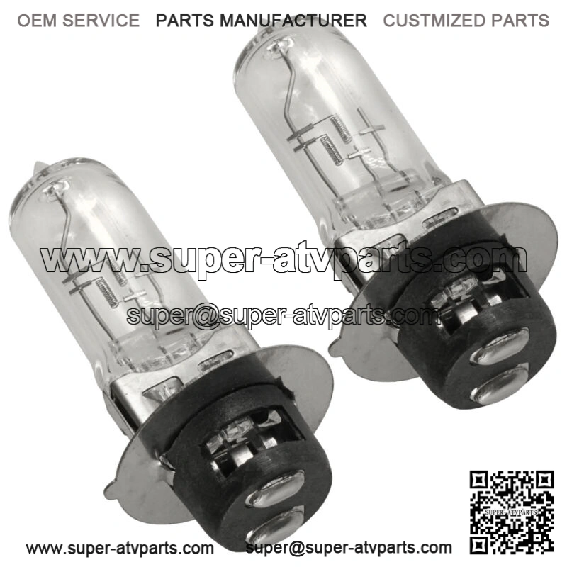 2 Headlight Halogen Bulb fits Honda TRX450ER Electric Start 2006 2007 2008-2014 - Image 3